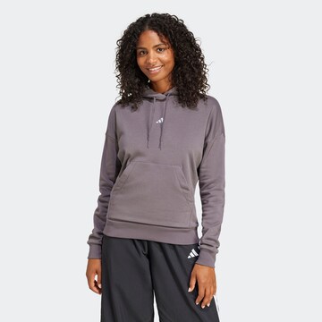 Sweat de sport 'Essentials' ADIDAS SPORTSWEAR en gris : devant