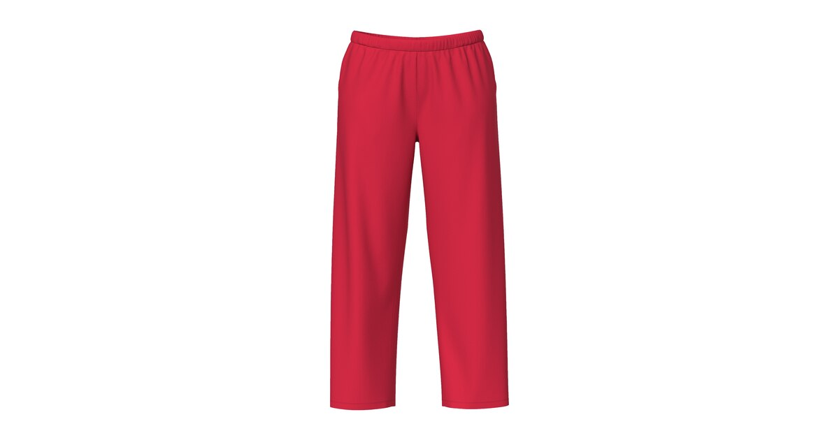 Dames Pyjamabroek modalmix rechte pijpen elastische tailleband Dames Pyjamabroek modalmix rechte pijpen elastische tailleband