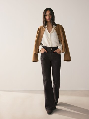 Next Rozšírený strih Džínsy - Hnedá