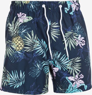 Cruz Swimming Trunks 'Quinland' in Blue: front