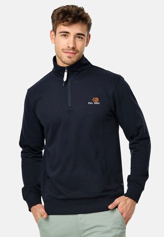 Sweat-shirt 'Corey' INDICODE JEANS en bleu : devant