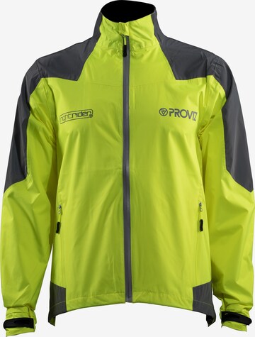 Proviz Performance Jacket 'Nightrider' in Yellow: front