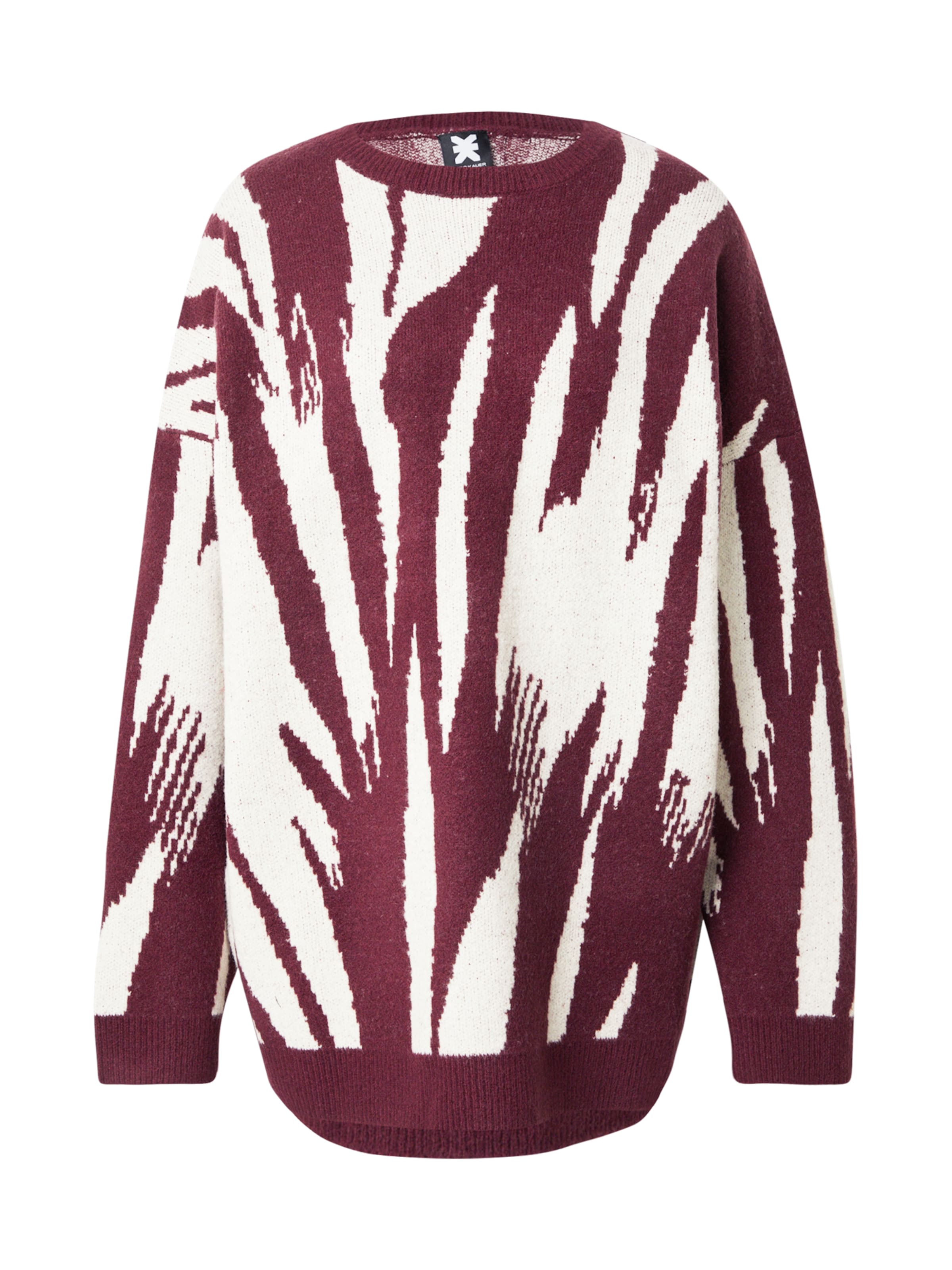 Pullover di Karo Kauer in lilla: frontale