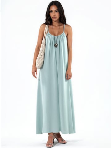 Hiccup - Vestido de verão em azul: frente