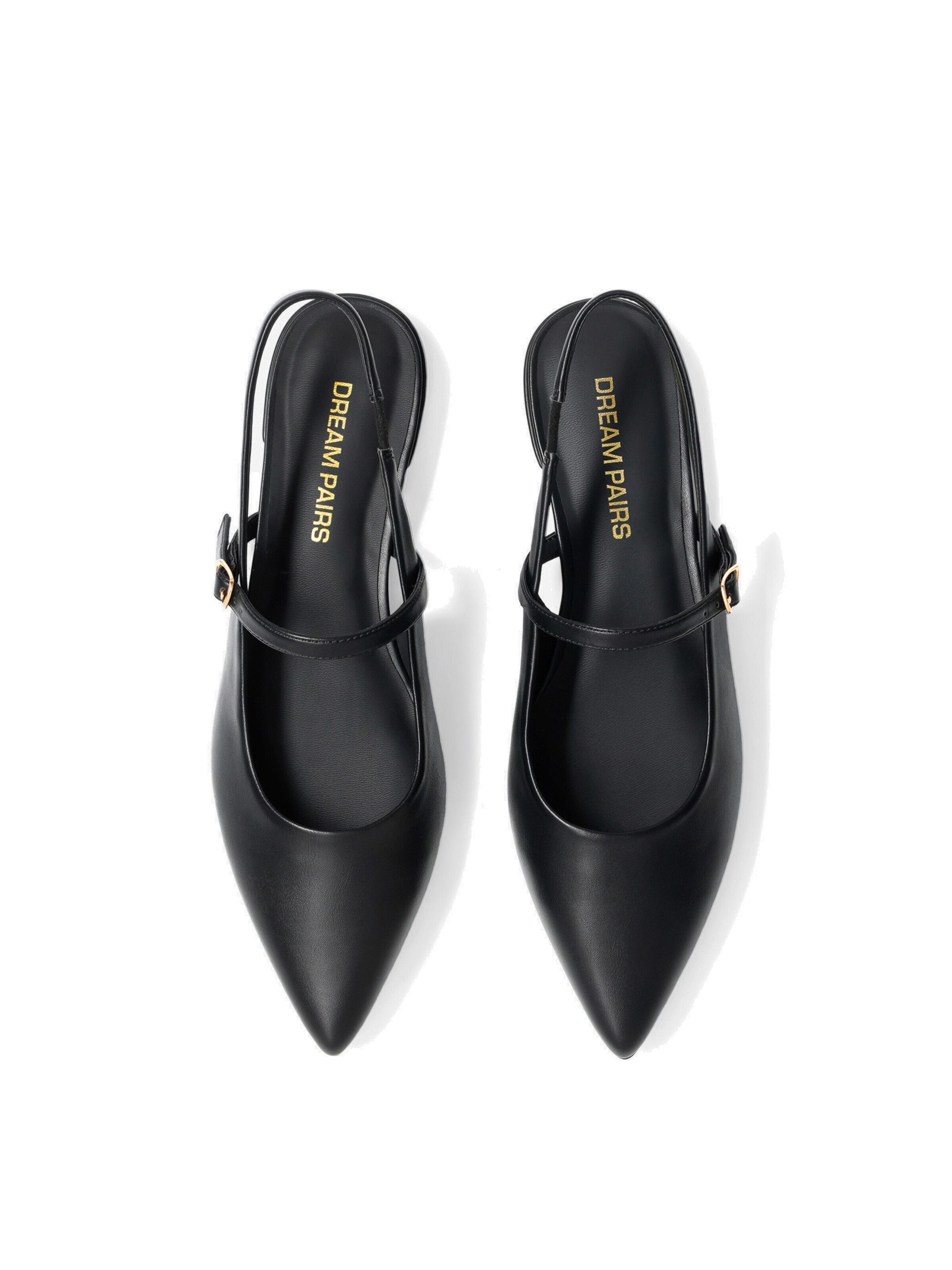 Dream Pairs Ballet Flats in Black