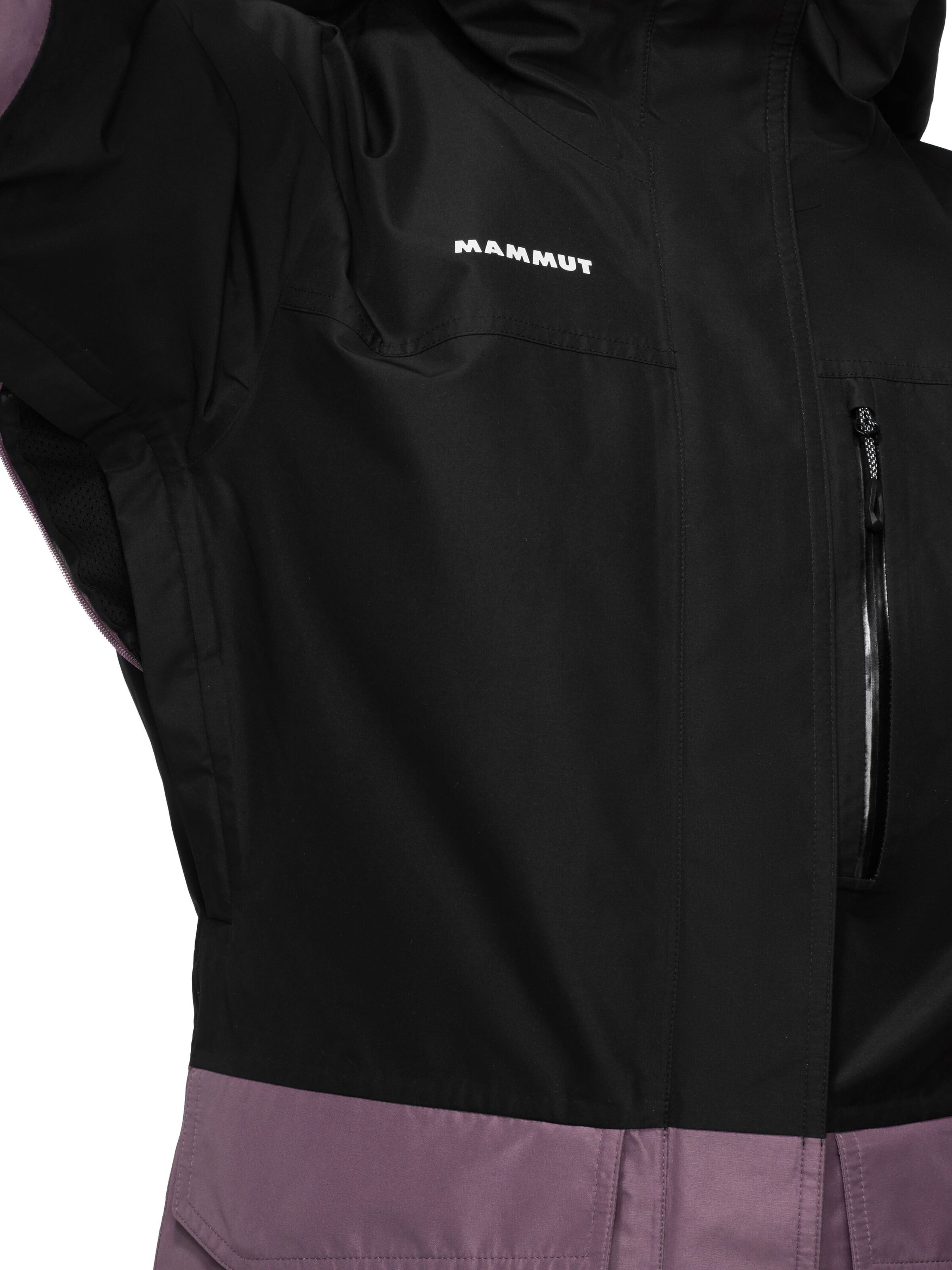 MAMMUT Athletic Jacket 'Fall Line' in Purple