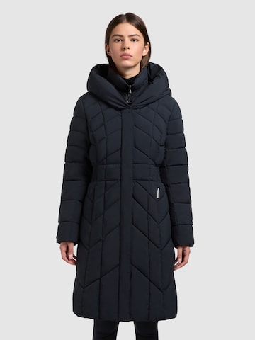 khujo Winter coat 'Laio' in Blue: front