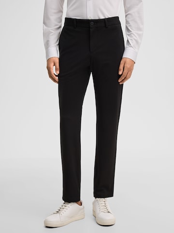 STRELLSON Slimfit Hose 'Tius2-J3' in Schwarz: Vorderseite