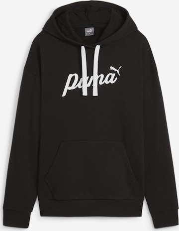 Sweat de sport 'Script' PUMA en noir : devant