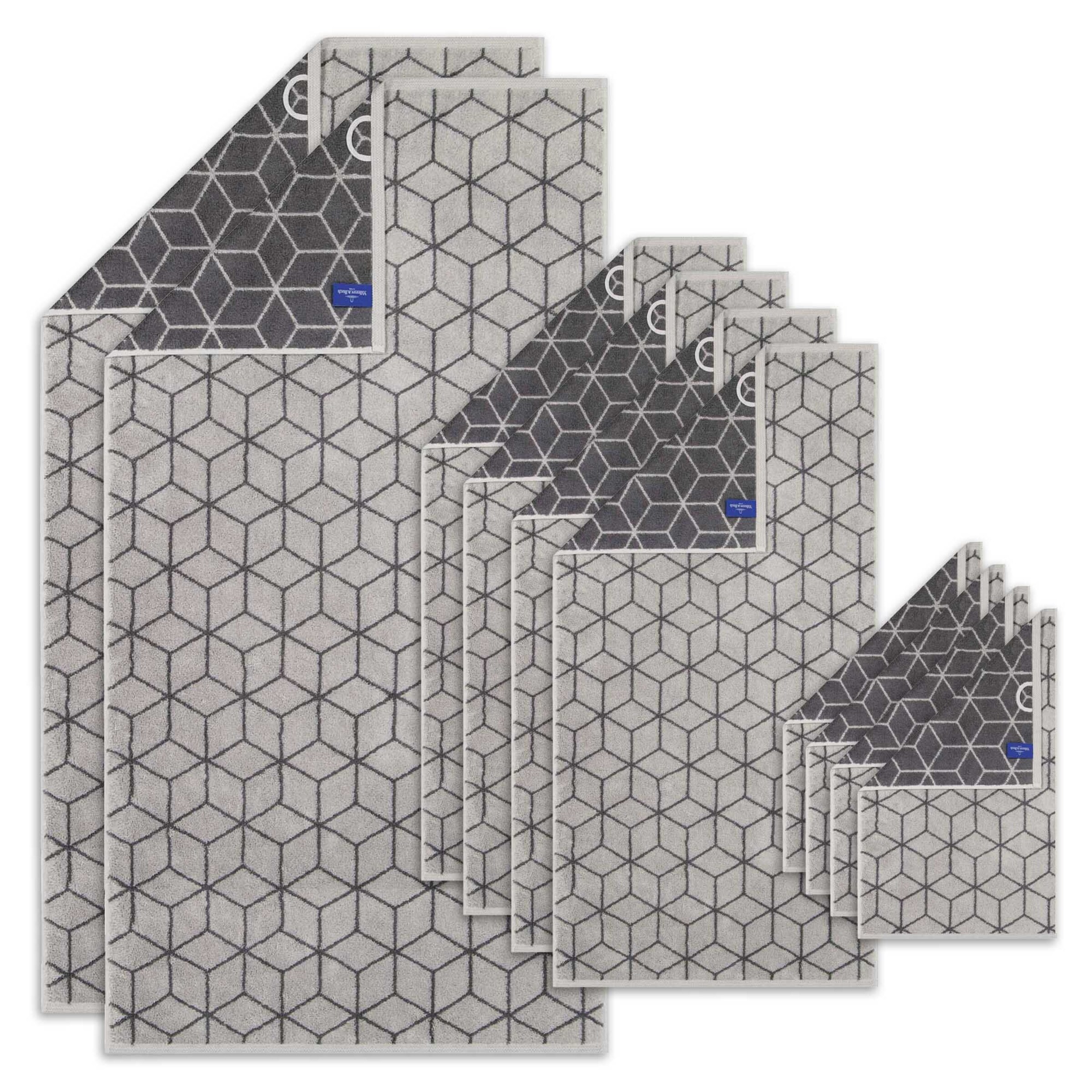 VILLEROY & BOCH Handtuch in Grau: Vorderseite