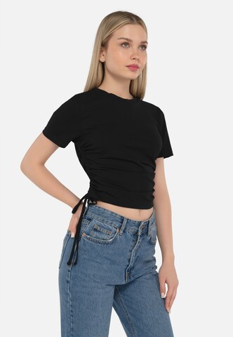 FRESHLIONS Shirt in Zwart: voorkant