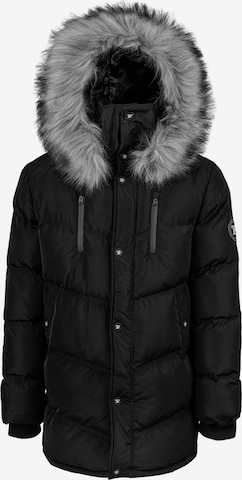 trueprodigy Winter Jacket ' Zayn ' in Black: front