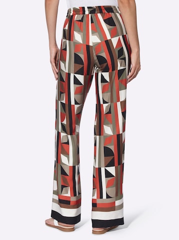heine - Loosefit Pantalón en rojo