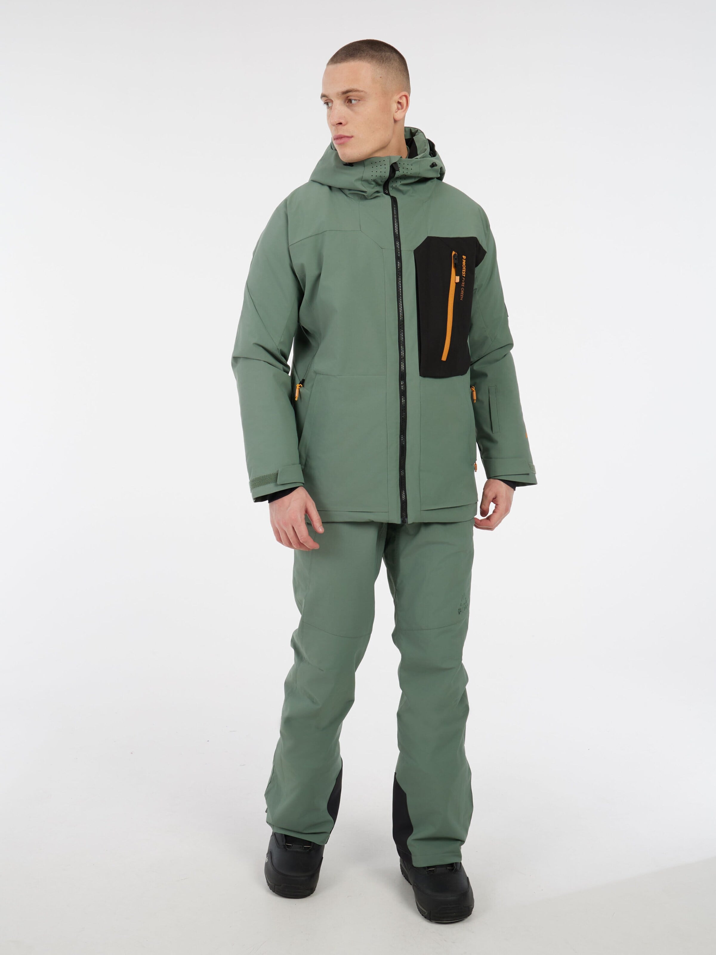 PROTEST Sports jacket 'PRTWest' in Green