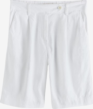 balta Next Standartinis „Chino“ stiliaus kelnės: priekis