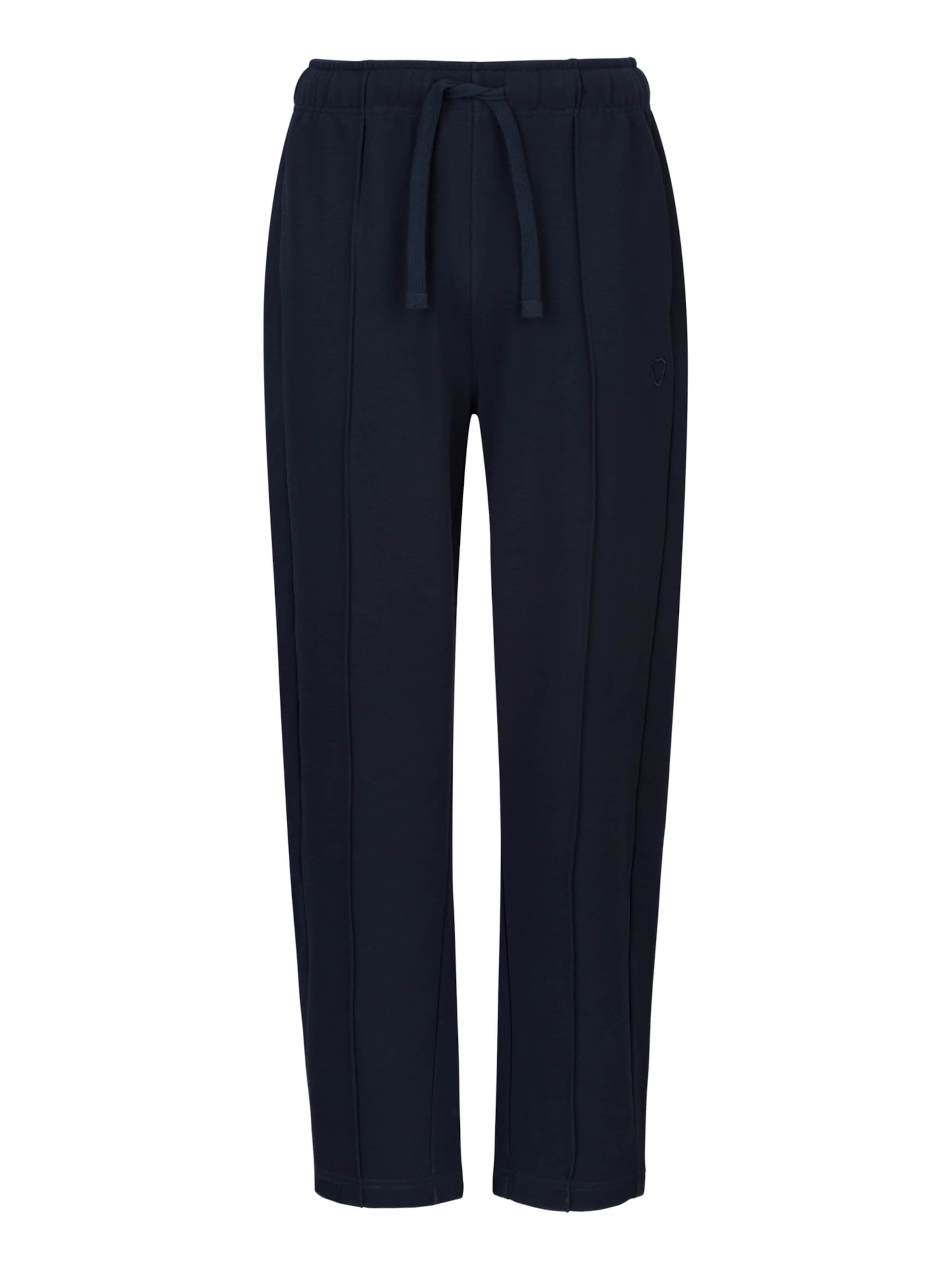 19V69 ITALIA Regular Trousers 'MICHELE COLLEGE' in Blue: front