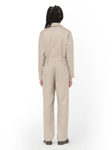 DICKIES Jumpsuit 'Haughton' i beige