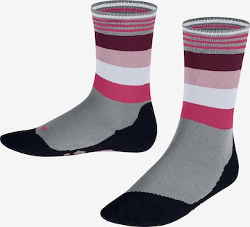 FALKE Socks 'Active Fox' in Silver: front