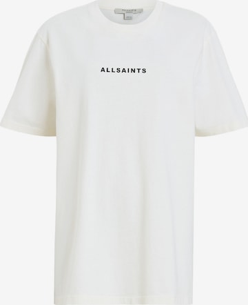 AllSaints Μπλουζάκι 'TOUR' σε λευκό: μπροστά