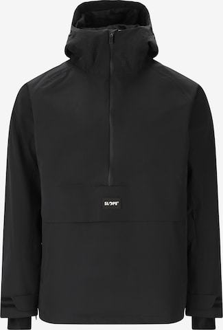 SLOPE Sportjacke 'Ruki' in Schwarz: Vorderseite
