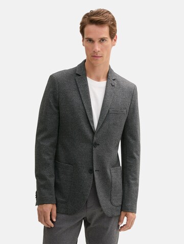 TOM TAILOR Regular Fit Sakko in Grau: Vorderseite