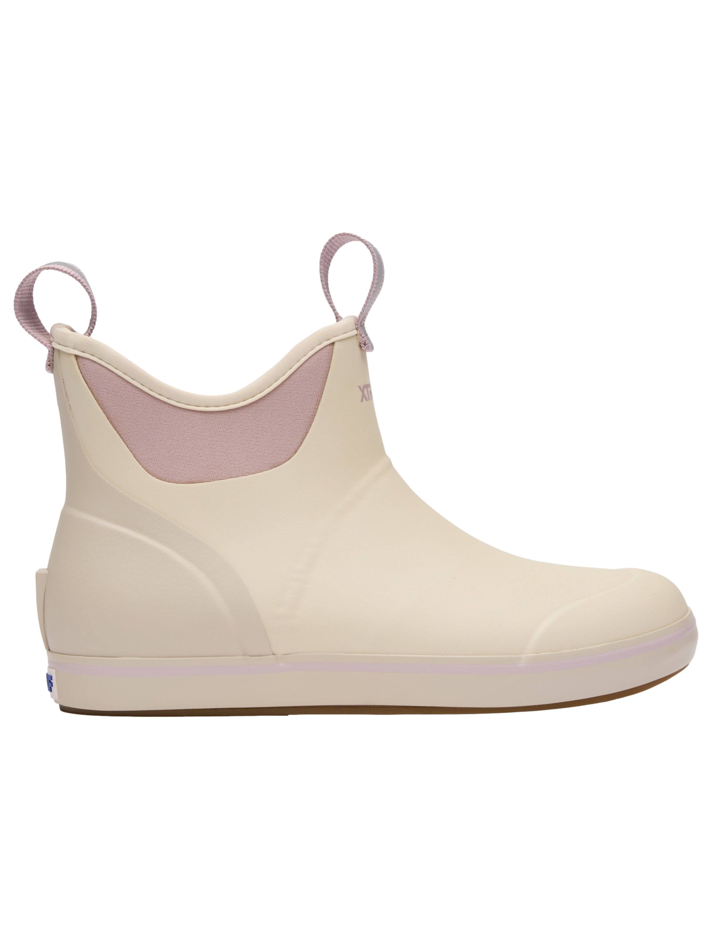 XtraTuf Rubber Boots 'Womens Ankle Deck Boot' in Beige