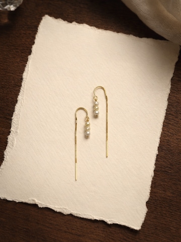 Boucles d'oreilles 'Boucles Aby' LA MAISON GISEL B. en jaune