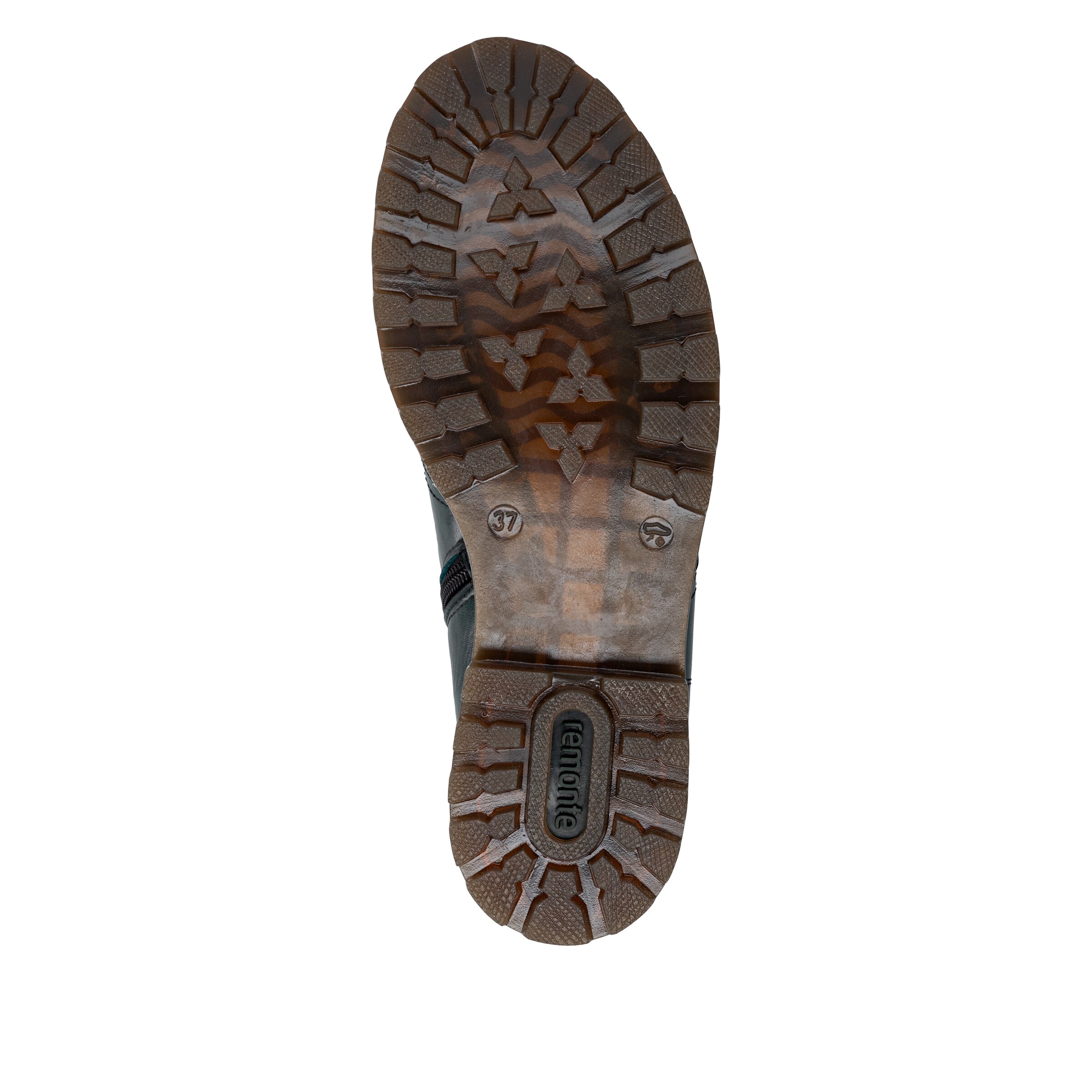 REMONTE Schnürstiefelette in Grün