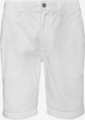 BASEFIELD Regular Pants in White: front