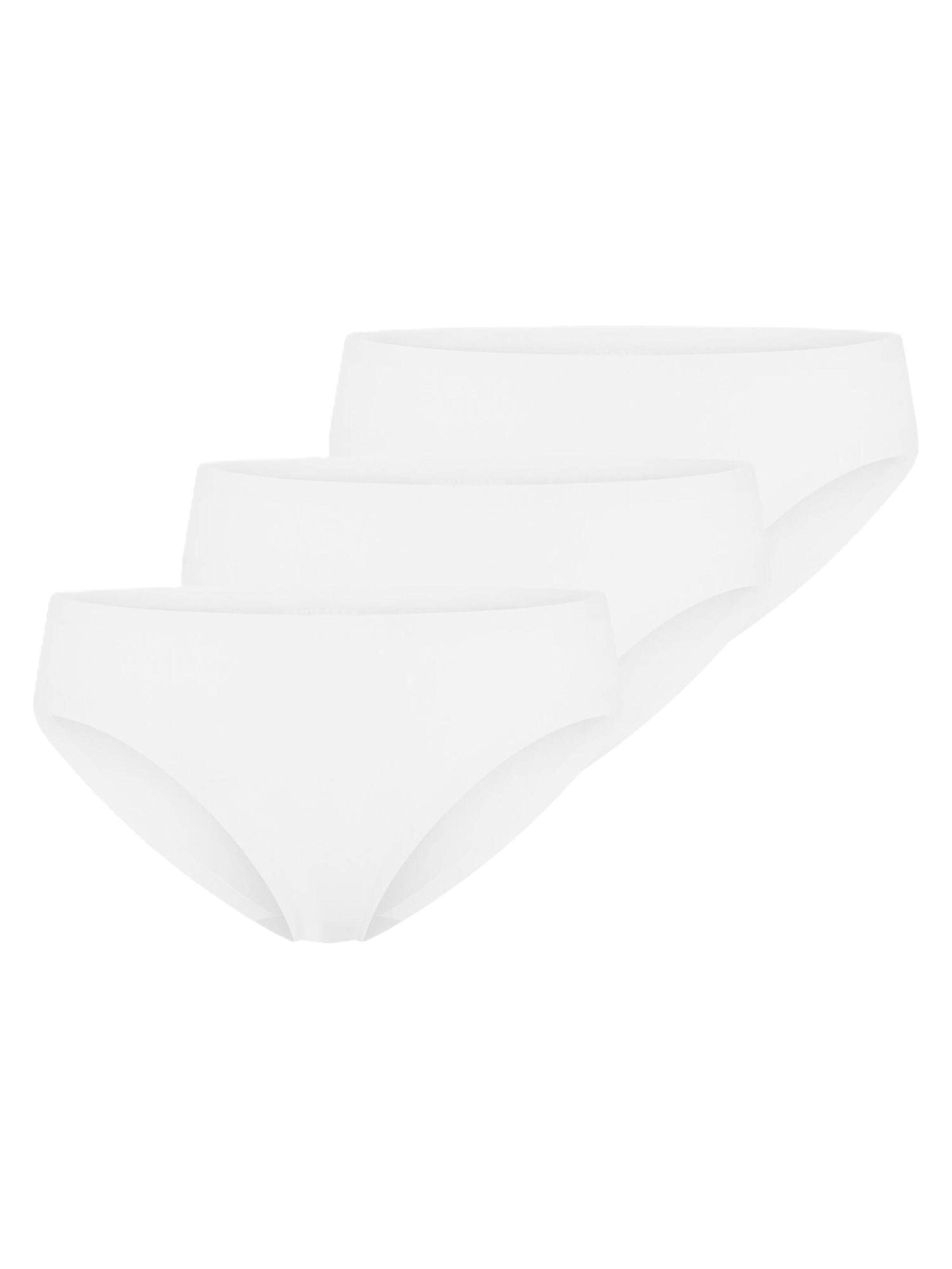 SCHIESSER Boyshorts 'Invisible Light' in White: front