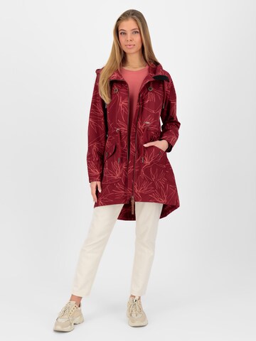 Alife and Kickin Tussenparka 'Charlotte' in Rood