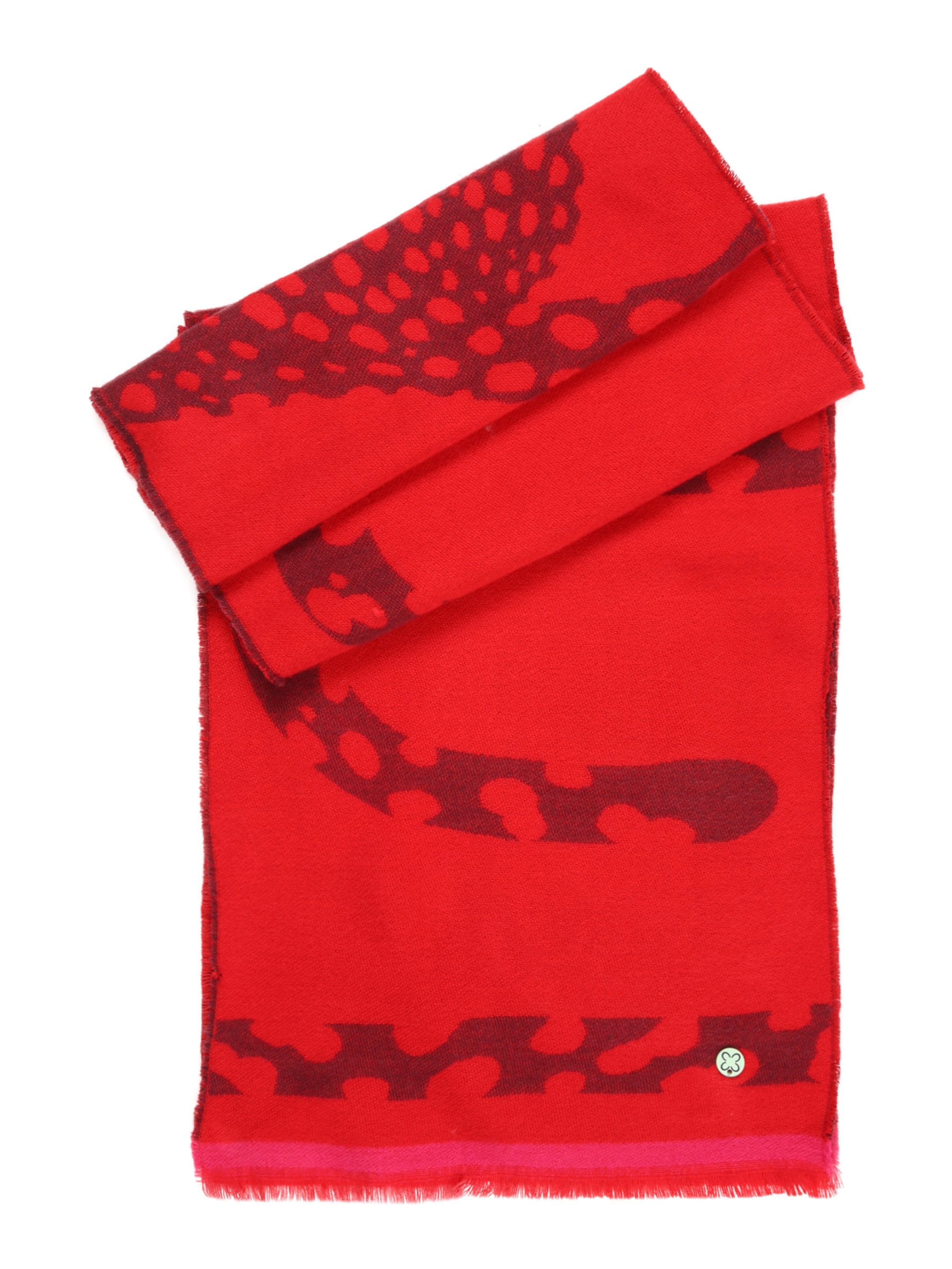 CODELLO Sjal i rød: forside