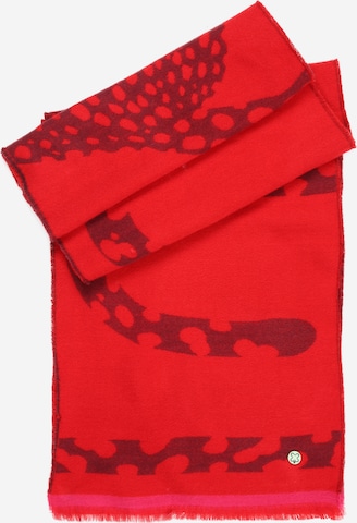 Écharpe CODELLO en rouge : devant