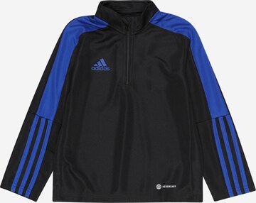 ADIDAS PERFORMANCE Sports jacket 'Tiro Essential ' in Black: front