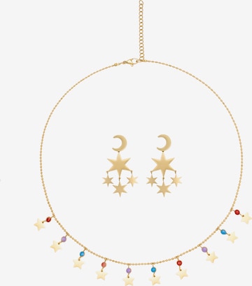 MYMO Sieraden set in Goud: voorkant