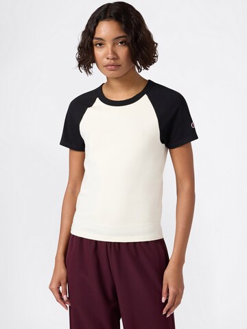 Champion Authentic Athletic Apparel Shirt in White: front
