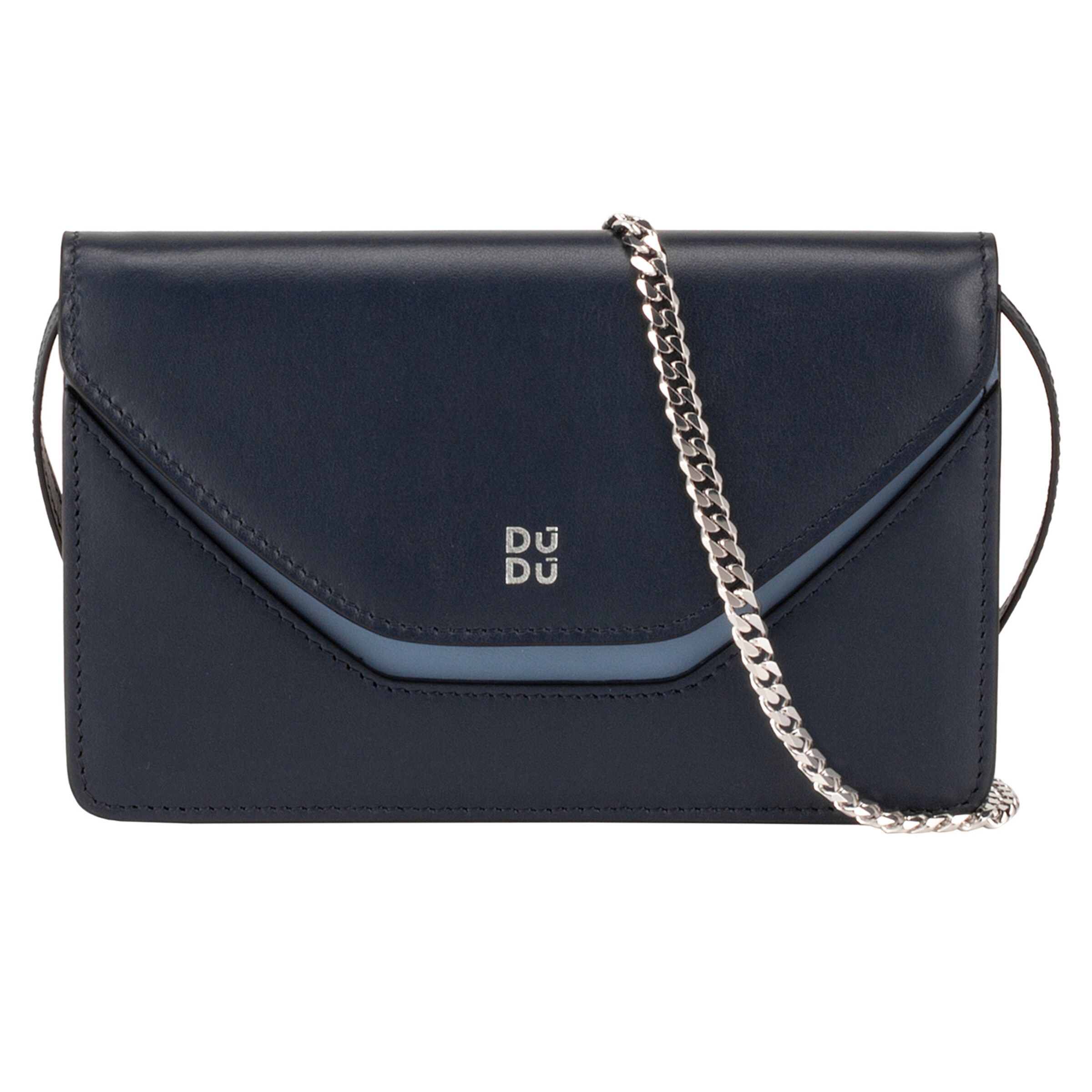 DuDu Schoudertas in Blauw: voorkant