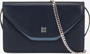 DuDu Crossbody Bag in Blue: front