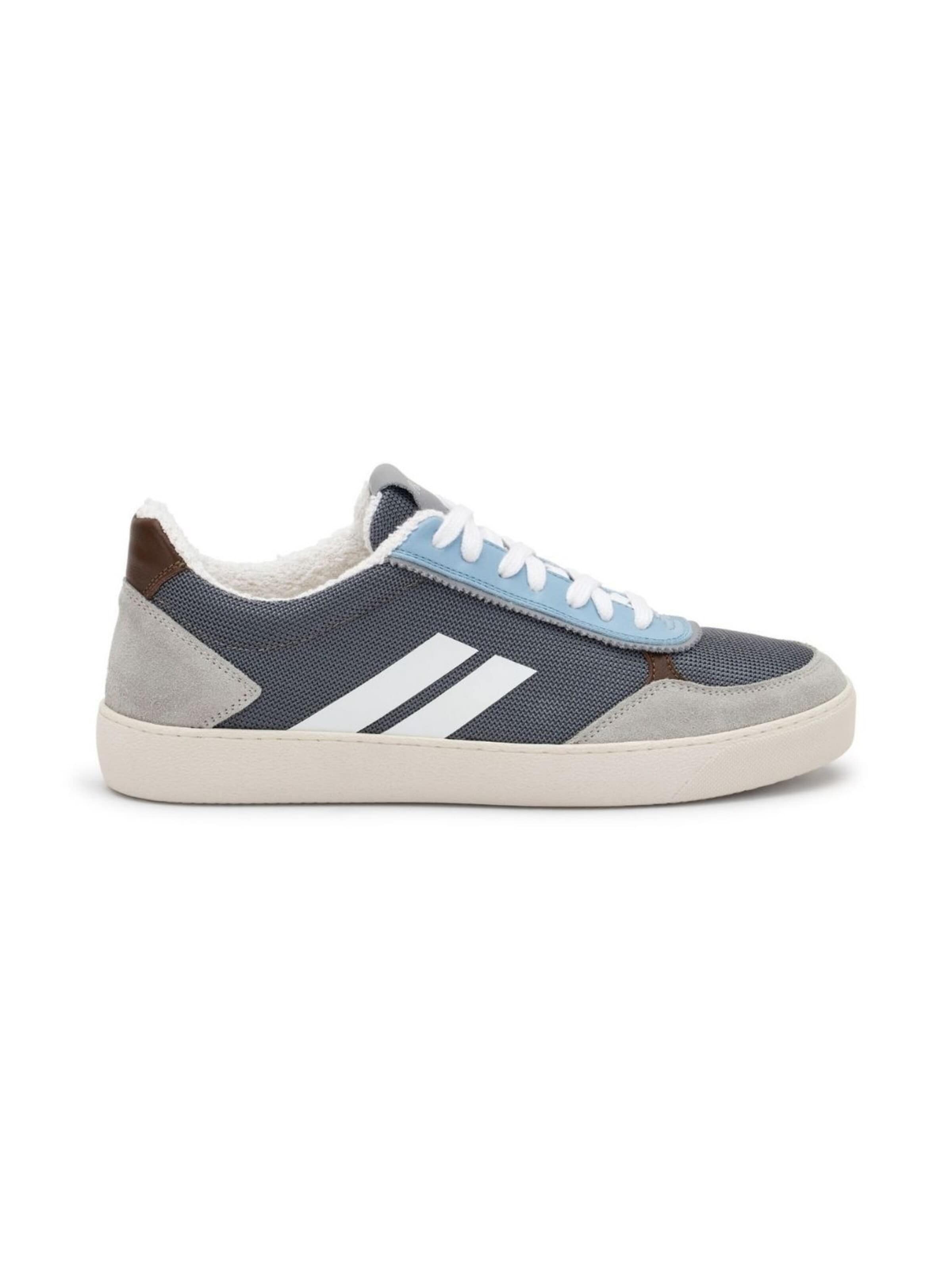 PR1MO Platform trainers 'Ground™ Sneakers' in Grey: front