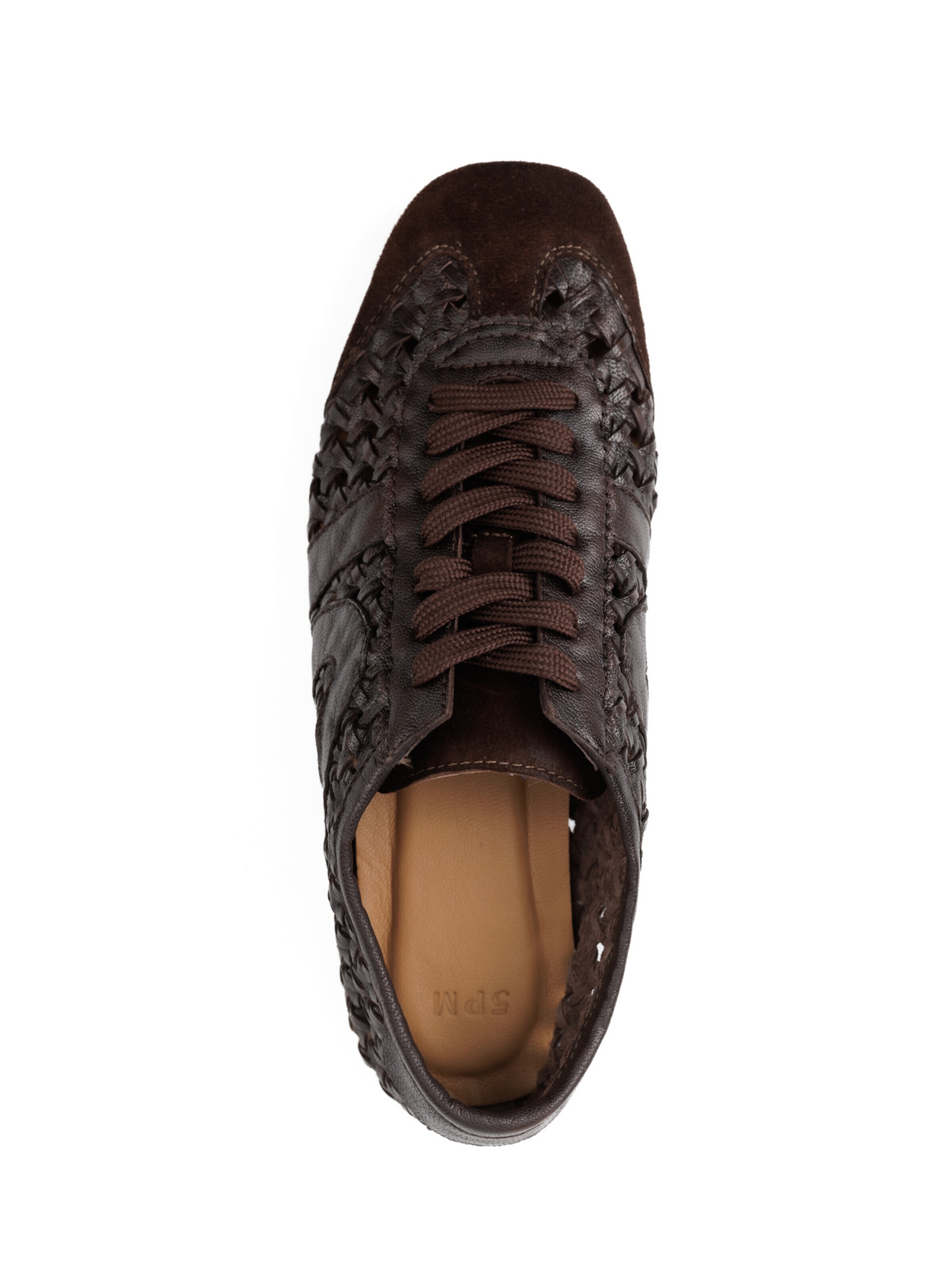 Baskets basses 'MARINE' 5PM en marron