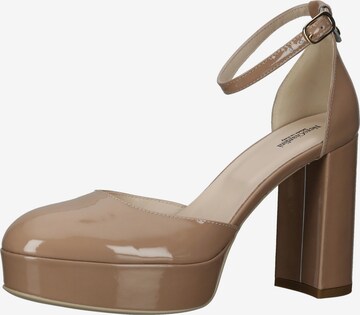 Décolleté di Nero Giardini in beige: frontale