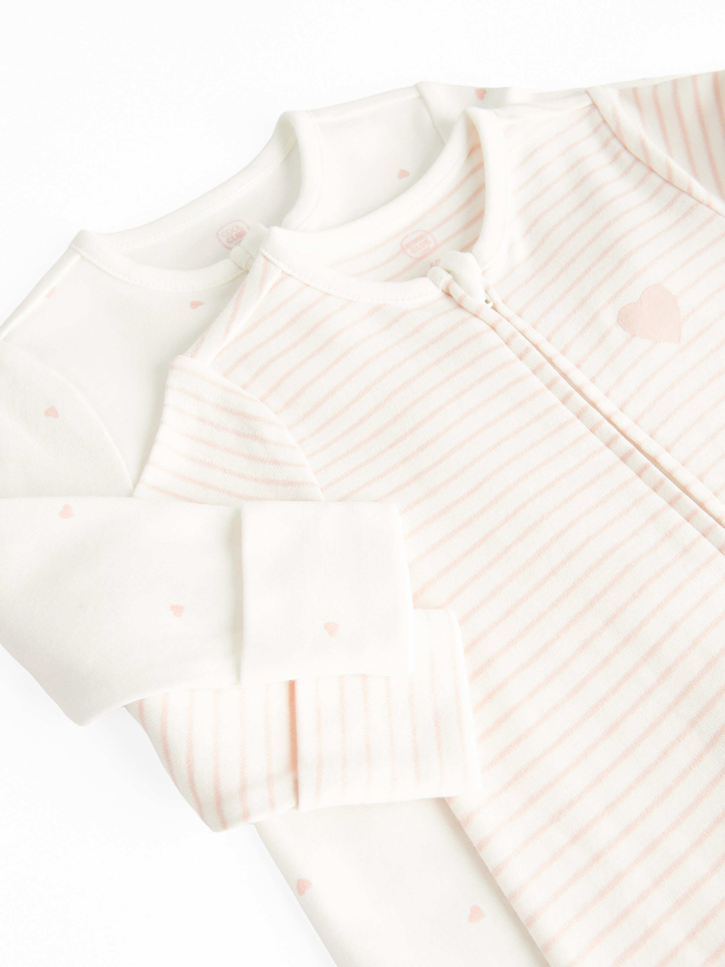 Cool Club Romper/bodysuit in White