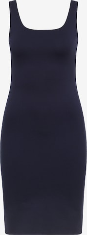 faina Dress in Blue: front