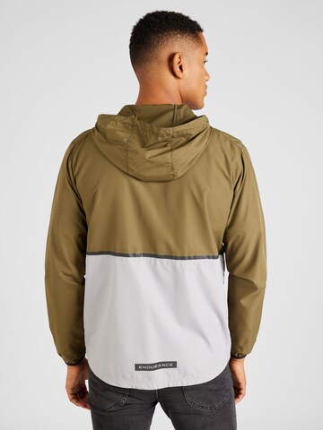 ENDURANCE Athletic Jacket 'Hugoee' in Green