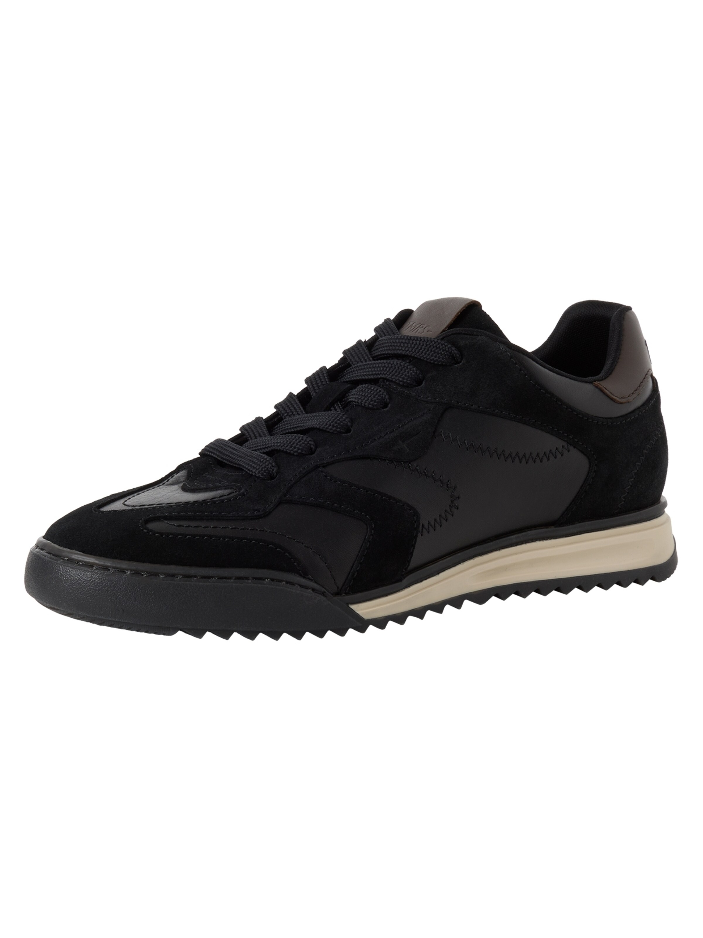 Tamaris Platform trainers in Black: front