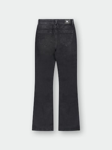 M.O.D MIRACLE OF DENIM - Acampanado Vaquero en negro