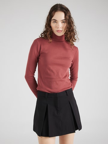 VILA Shirt 'HOLLIE' in Rood: voorkant