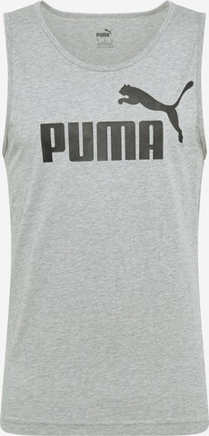 PUMA - Camiseta funcional en gris: frente