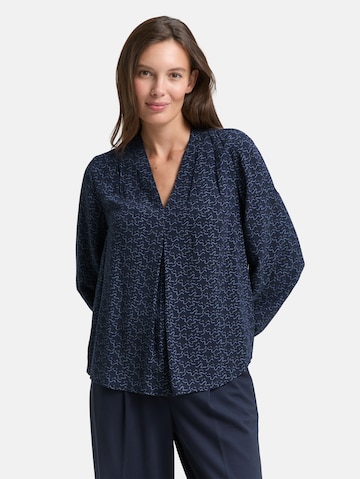 TOM TAILOR Blouse in Blue: front