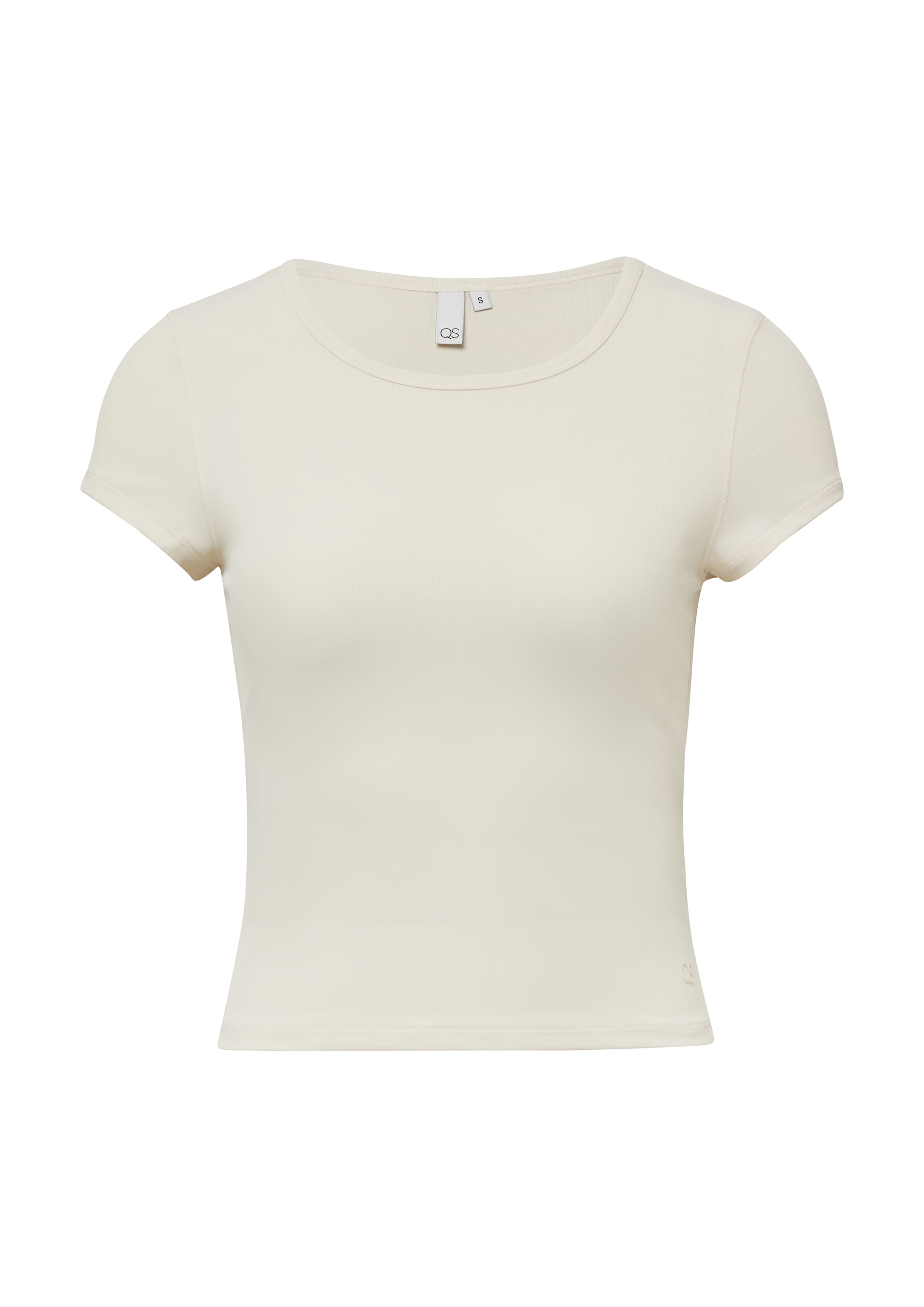 QS Shirt in Beige: front